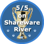 Shareware River - 5 out of 5 Rating!