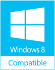123 Free Solitaire is fully compatible with Windows 8