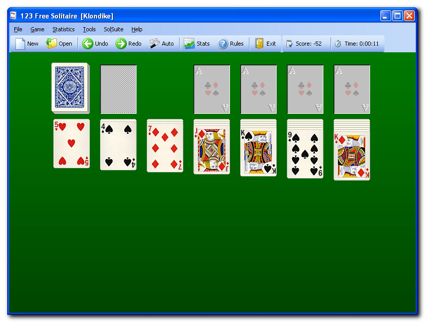 123 Free Solitaire - Klondike Screenshot