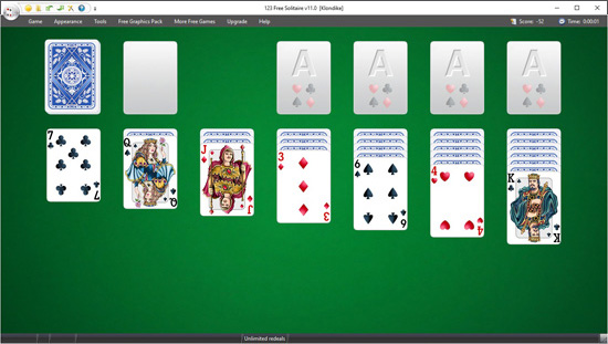 cualquier cosa el estudio Escabullirse 123 Free Solitaire - Klondike