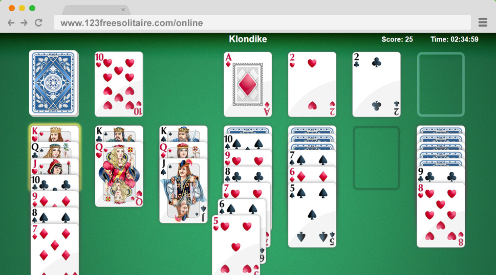 Online Solitaire Games, Play Free Online Games