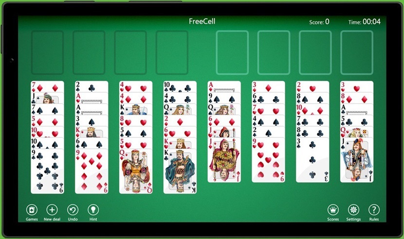 FreeCell Solitaire - Free Play & No Download