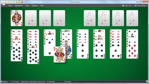 123 Free Solitaire - Jogo de paciência para Windows